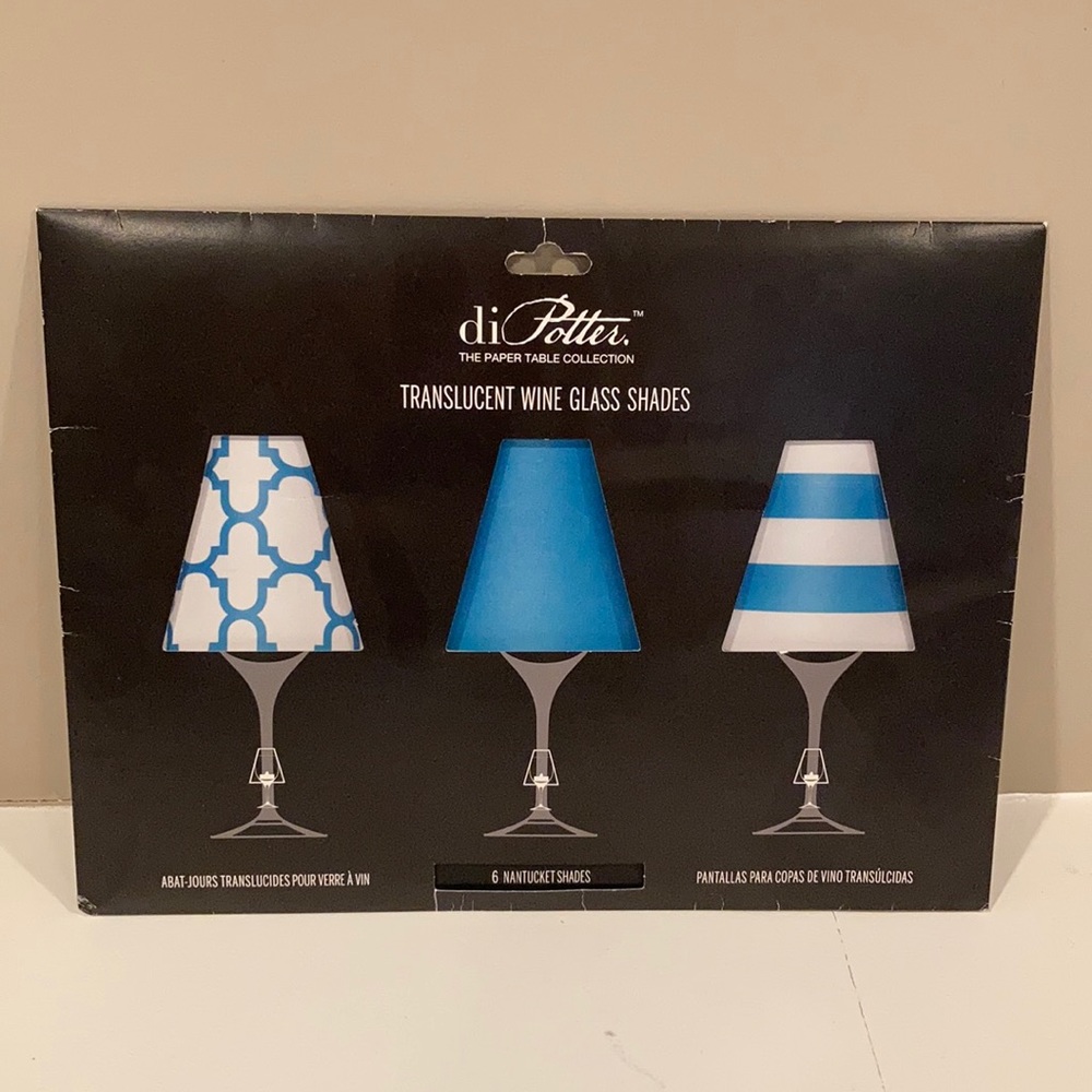 🆕 Translucent wine glass shades
